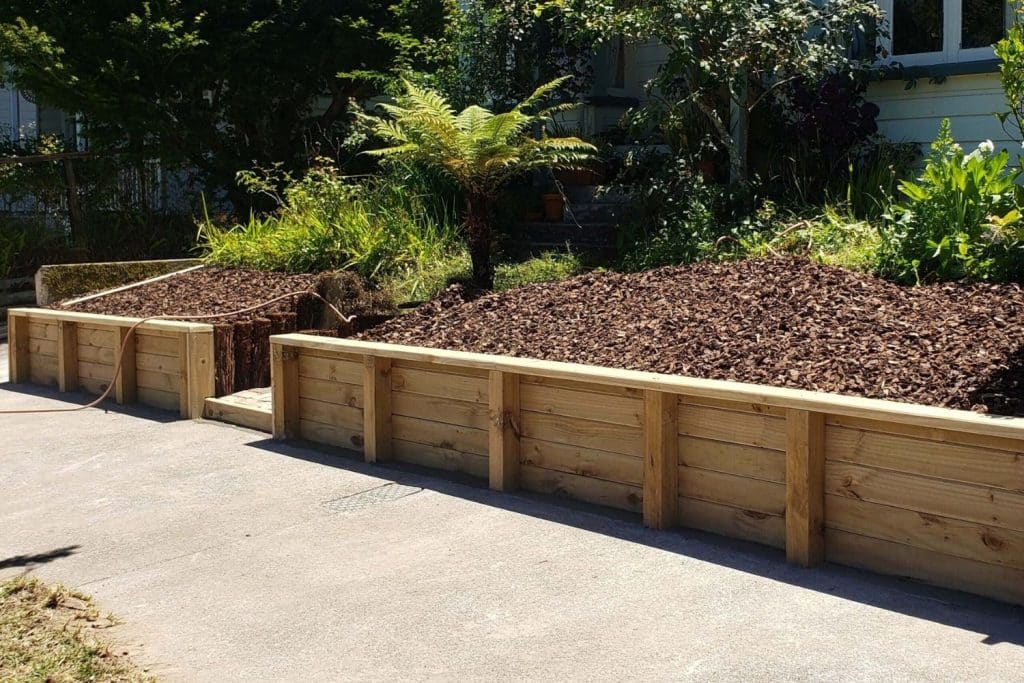 Timber Retaining Walls Gold Coast
